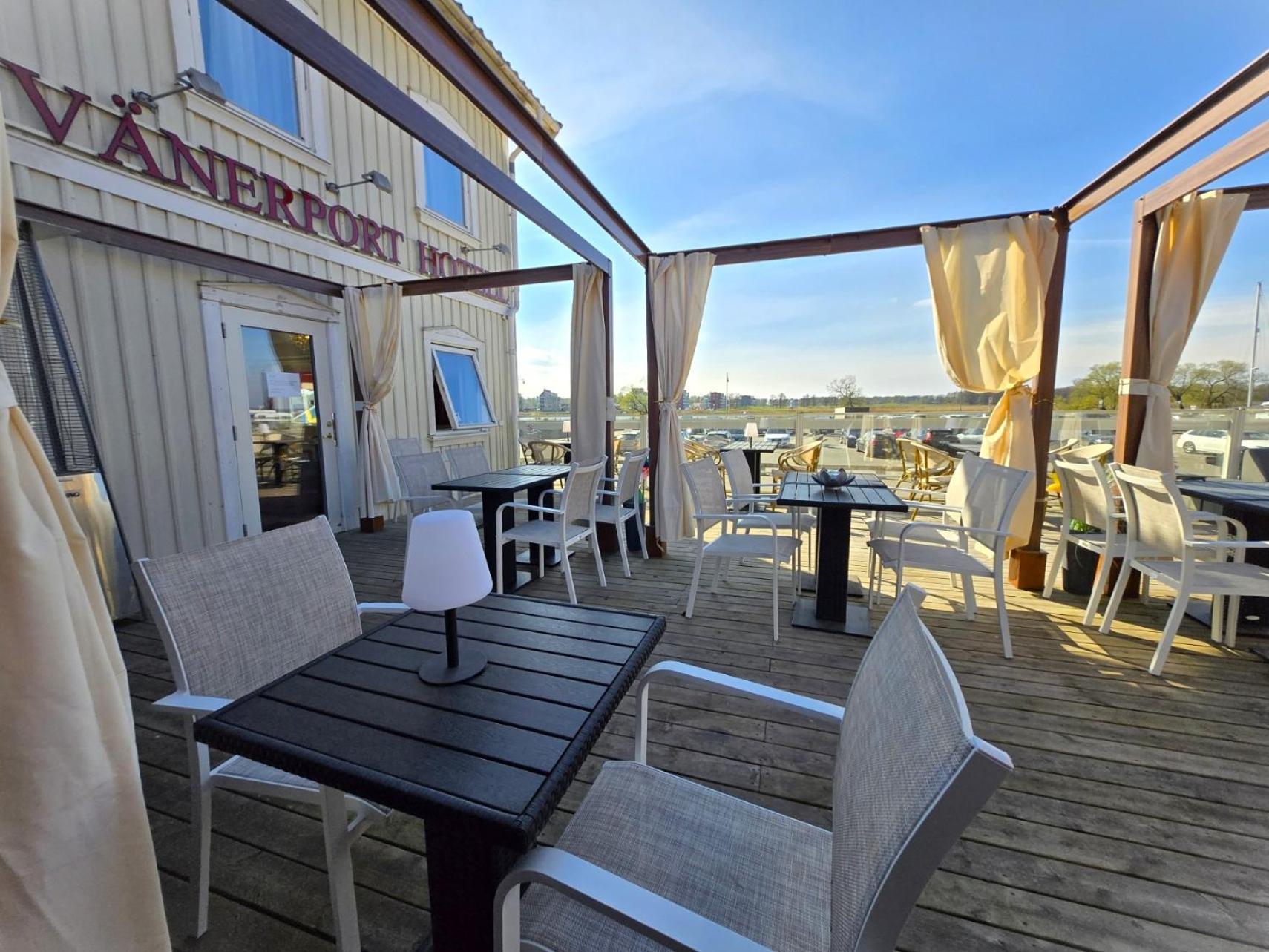 Vaenerport Lakefront Hotell Mariestad Exteriér fotografie